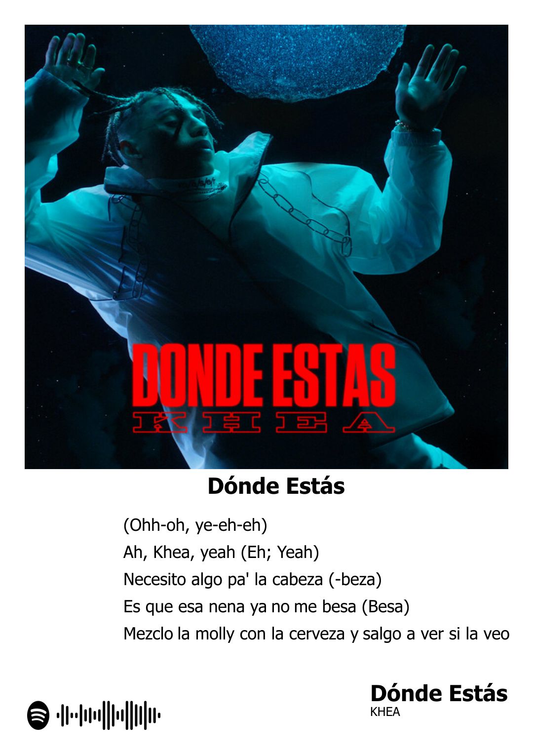 Dónde Estás - KHEA